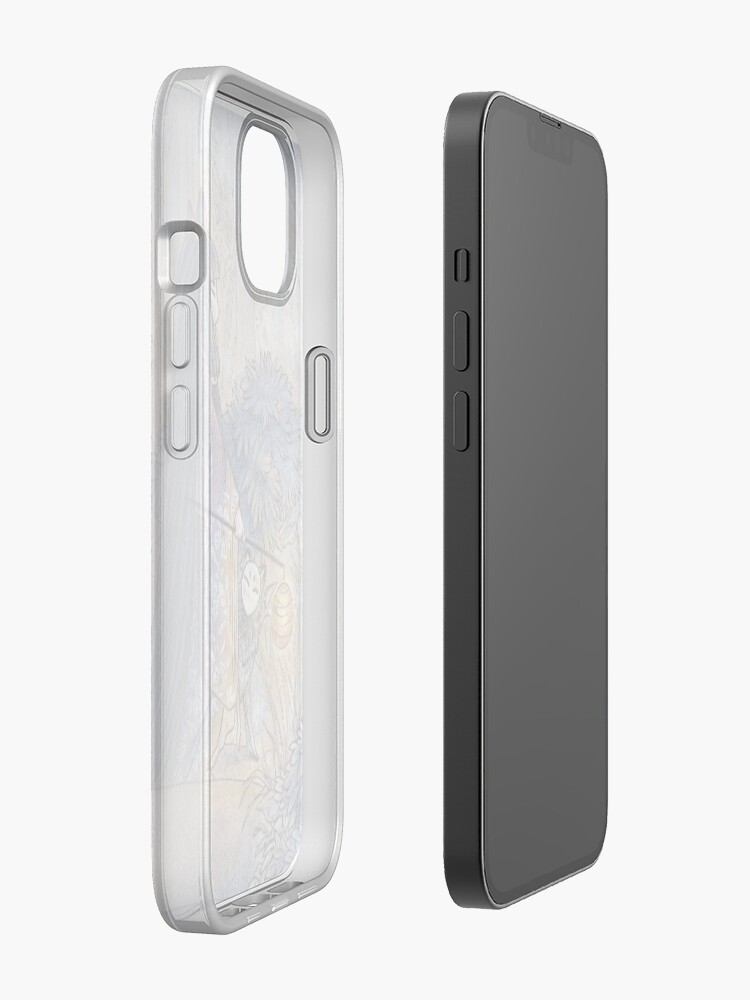 Alternate view of Silent Crossing - TeaKitsune Fox Yokai iPhone Case