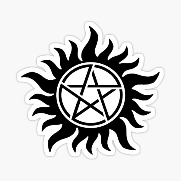 Supernatural Sigils and Symbols' Sticker