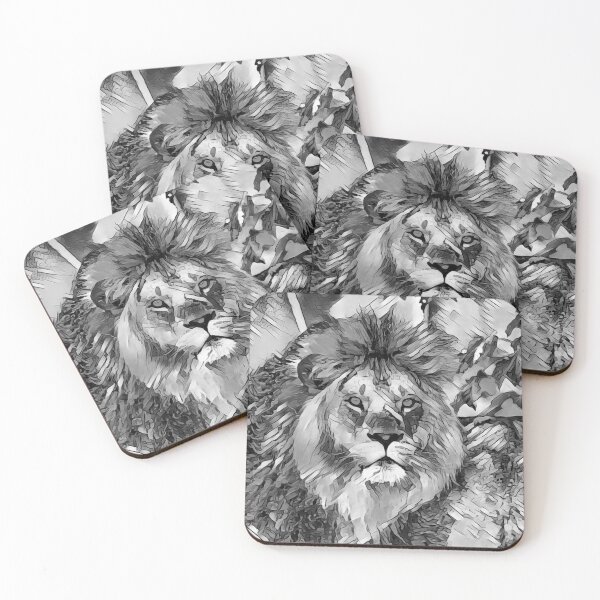 Item preview, AnimalartBW Lion 001 designed and sold by JAMFoto.