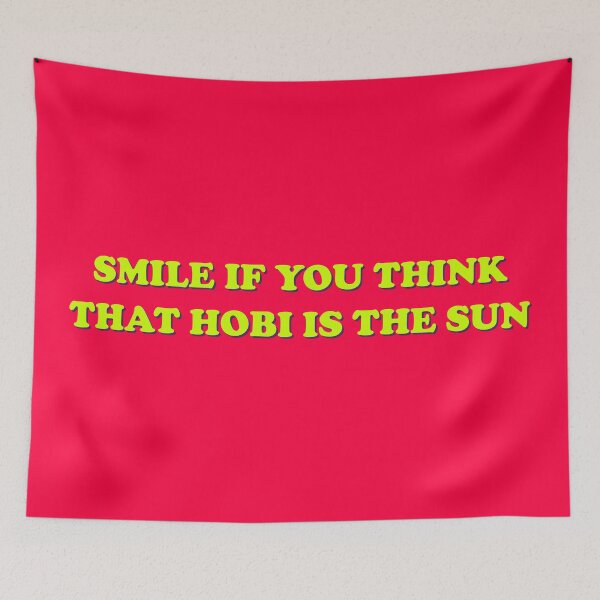 Item preview, Smile if you think that Hobi is the sun designed and sold by glitter-mess.