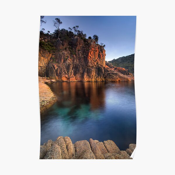 Sleepy Bay, Freycinet National Park, Tasmania Poster