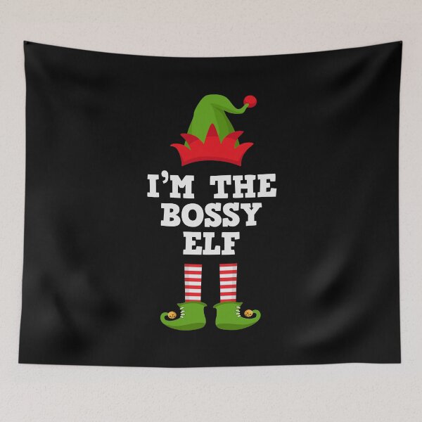 Item preview, I'm The Bossy Elf Matching Family Group Christmas T Shirt T-Shirt designed and sold by lxmag.