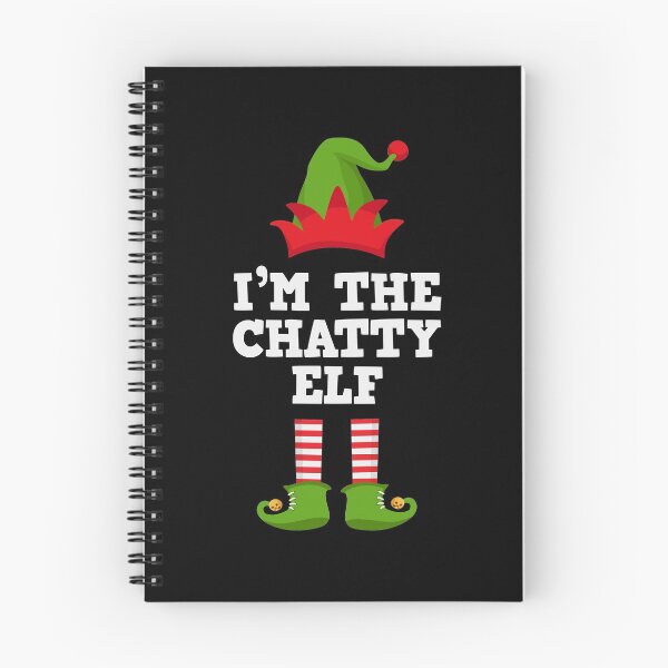 Item preview, I'm The Chatty Elf Matching Family Group Christmas T Shirt T-Shirt designed and sold by lxmag.