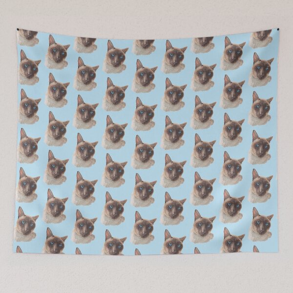 Item preview, A Siamese cat designed and sold by cathyscreations.