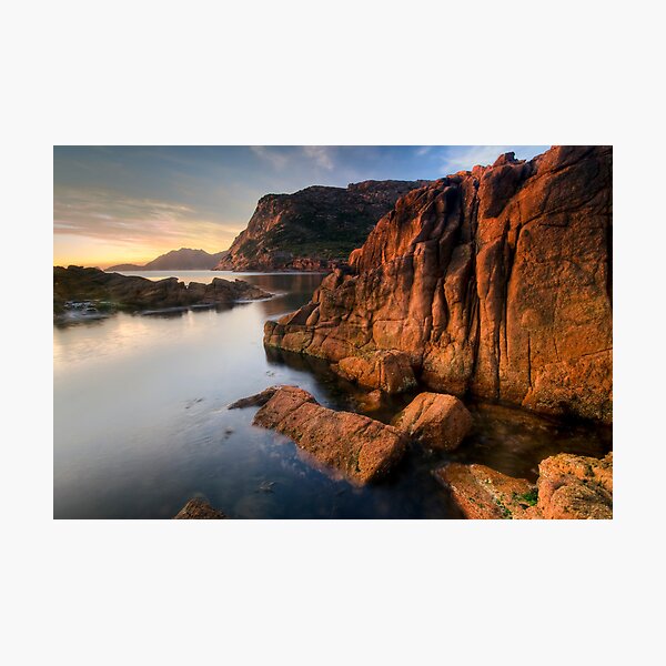 Sleepy Bay, Tasmania, Sunrise Photographic Print