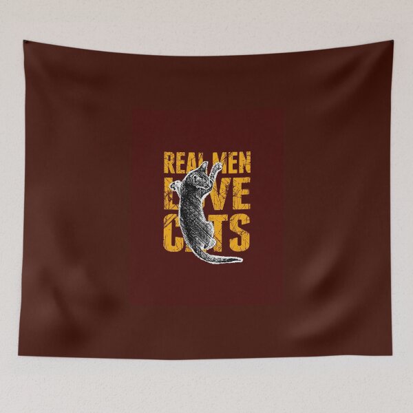 Item preview, Real Men Love Cats designed and sold by Garaga.