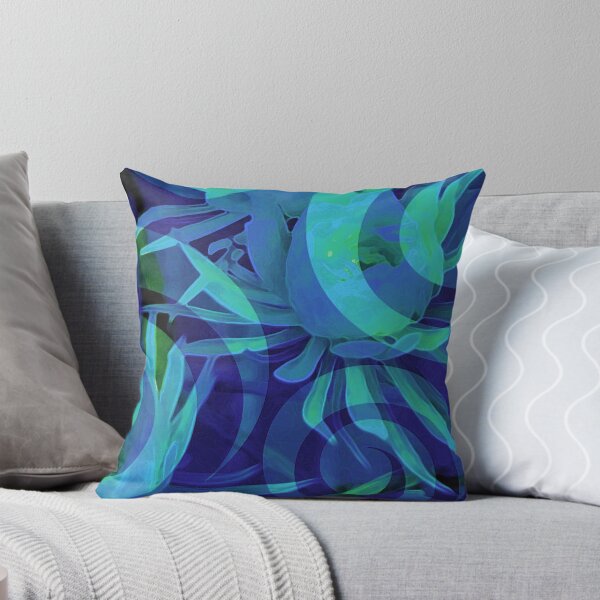 Item preview, Night Blooming Fantasy Blue designed and sold by aloharobj.