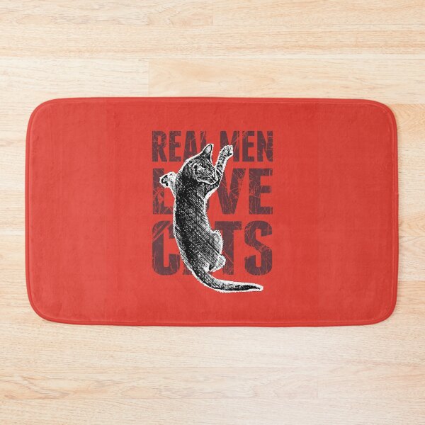 Item preview, Real Men Love Cats designed and sold by Garaga.