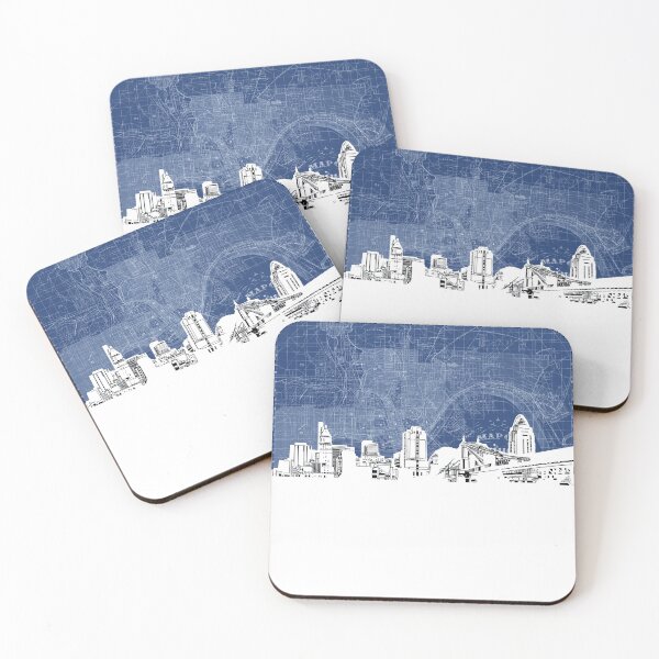 Item preview, cincinnati skyline designed and sold by BekimART.
