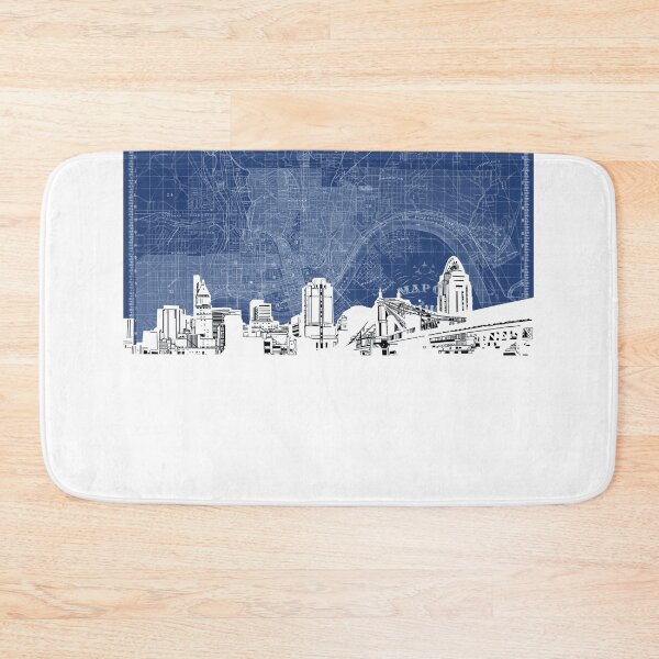 Item preview, cincinnati skyline designed and sold by BekimART.