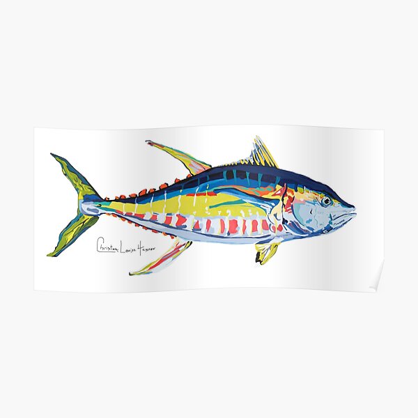 Yellowfin Tuna No.8 Poster