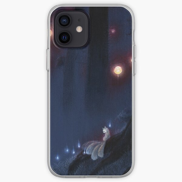 Forest Ghost - Kitsune Fox Yokai iPhone Soft Case