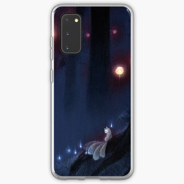 Forest Ghost - Kitsune Fox Yokai Samsung Galaxy Soft Case