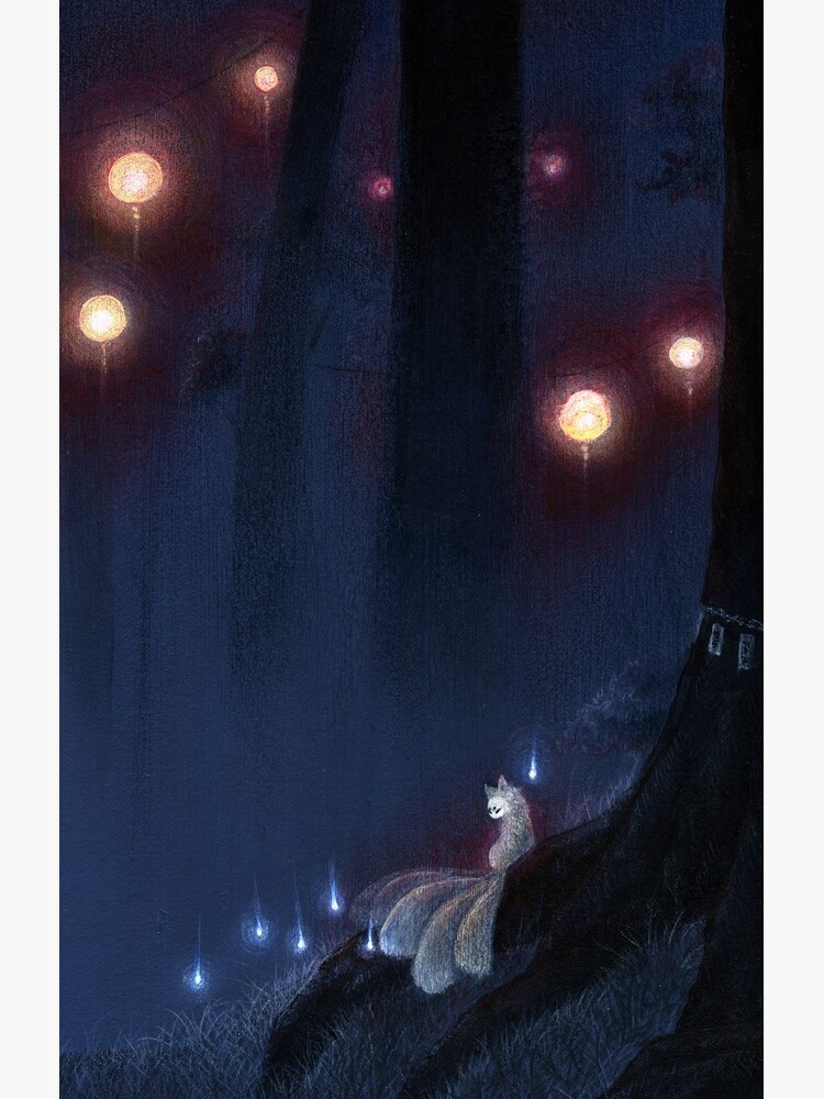Forest Ghost - TeaKitsune Fox Yokai by TeaKitsune