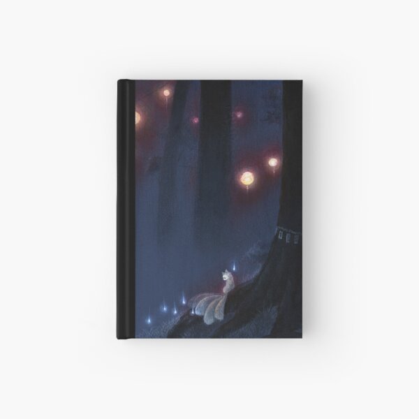 Forest Ghost - TeaKitsune Fox Yokai Hardcover Journal