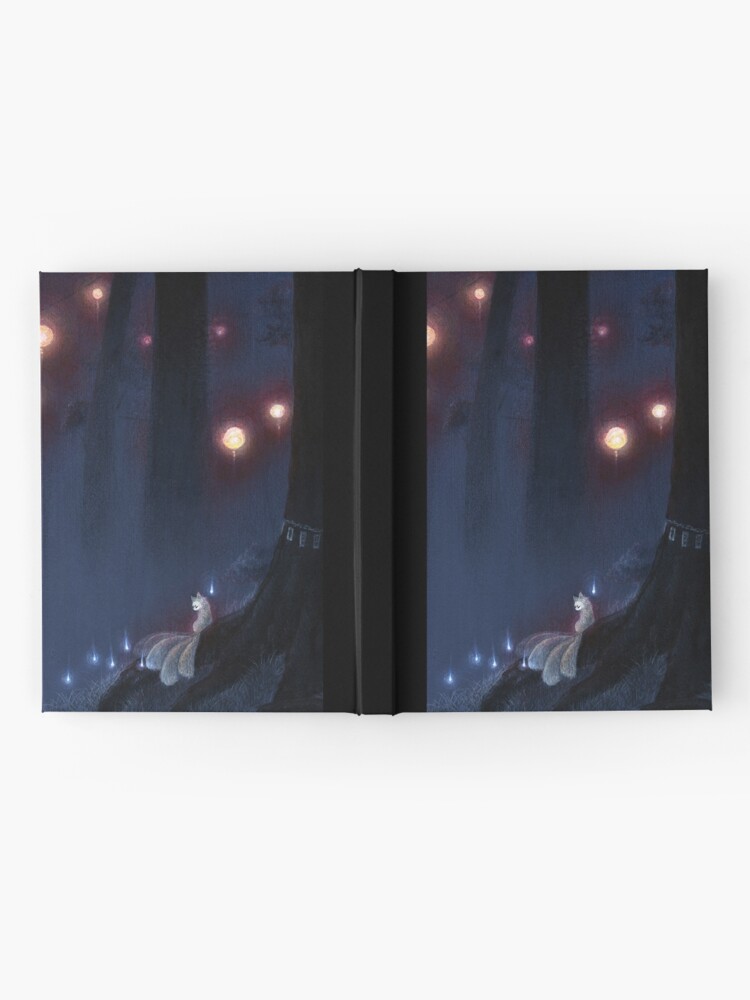 Alternate view of Forest Ghost - TeaKitsune Fox Yokai Hardcover Journal