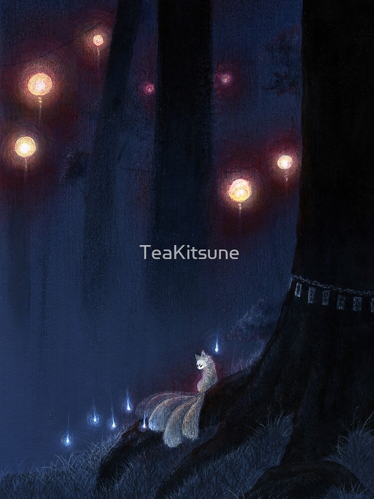Forest Ghost - TeaKitsune Fox Yokai by TeaKitsune