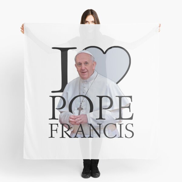 I Love Pope Francis Scarf