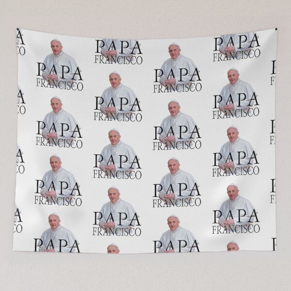 Aperçu de l'œuvre Papa Francisco Pape François créée et vendue par Garaga.