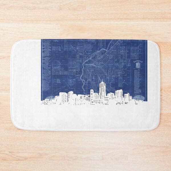 Item preview, denver skyline designed and sold by BekimART.