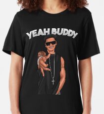 Yeah Buddy DJ Pauly D Jersey Shore Slim Fit T-Shirt