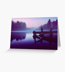 Reflections Of Winter. Greeting Card