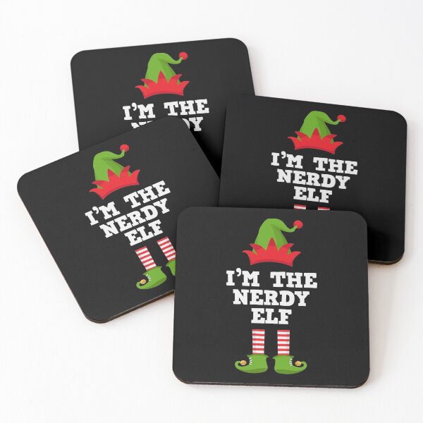 Item preview, I'm The Nerdy Elf Matching Family Group Christmas T Shirt T-Shirt designed and sold by lxmag.