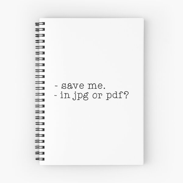 Item preview, Save me. In JPG or PDF? designed and sold by melliphant.
