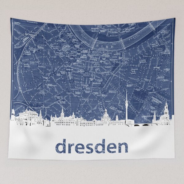 Item preview, dresden skyline designed and sold by BekimART.