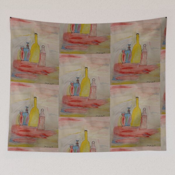Item preview, Bottles on the shelf  designed and sold by Tonyasartprints.