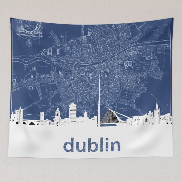 Item preview, dublin skyline designed and sold by BekimART.