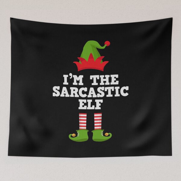 Item preview, I'm The Sarcastic Elf Matching Family Group Christmas T Shirt T-Shirt designed and sold by lxmag.
