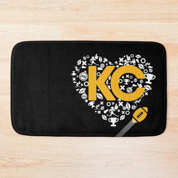 Item preview, I Love Kansas City Football Tee Heart KC  designed and sold by smartrocket.