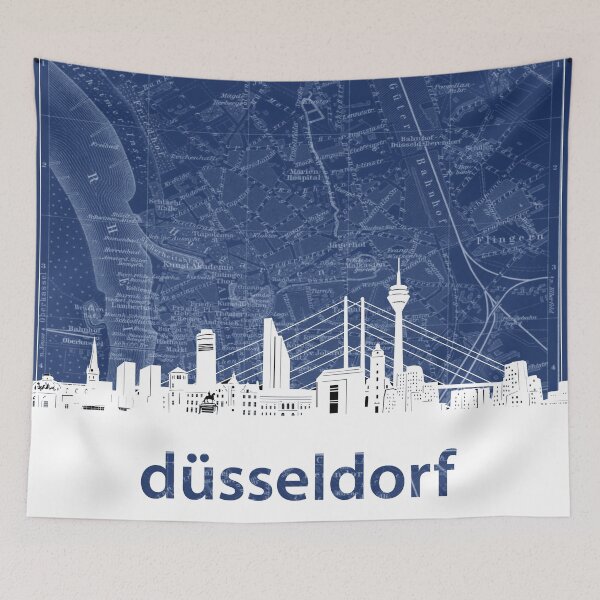 Item preview, dusseldorf skyline designed and sold by BekimART.