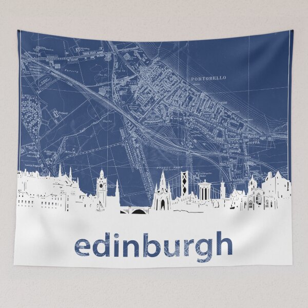 Item preview, edinburgh skyline designed and sold by BekimART.