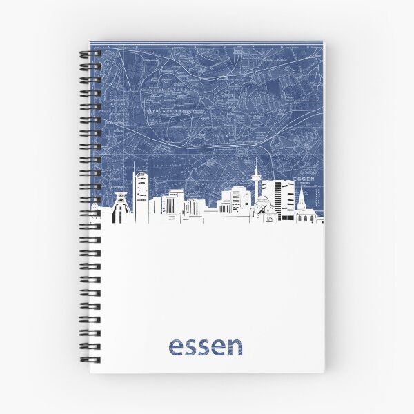 Artikelvorschau, Essen Skyline entworfen und verkauft von BekimART.