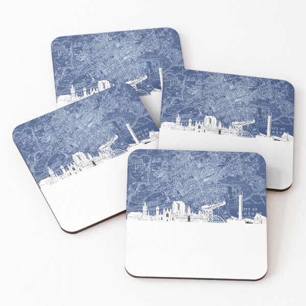 Item preview, glasgow skyline designed and sold by BekimART.