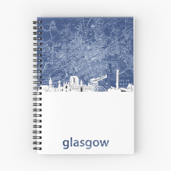 Item preview, glasgow skyline designed and sold by BekimART.