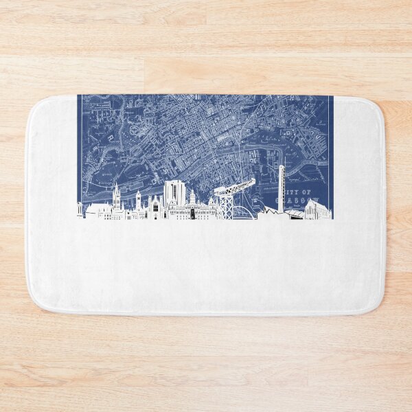 Item preview, glasgow skyline designed and sold by BekimART.