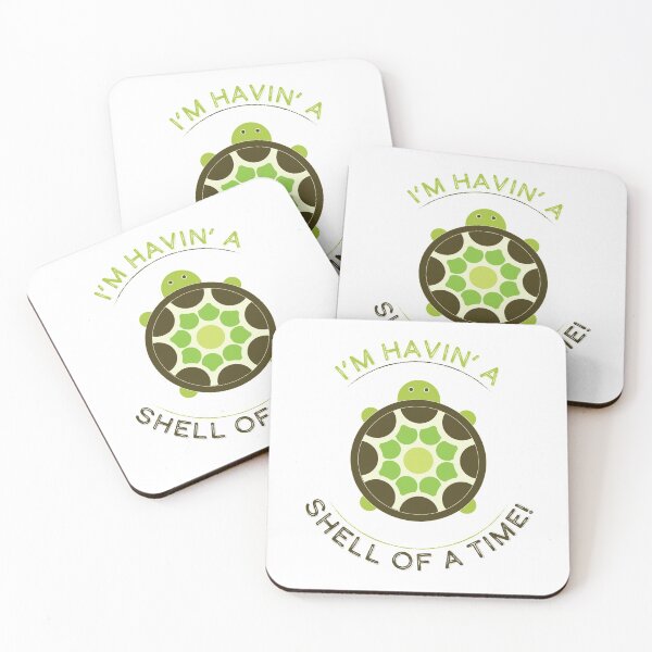 Item preview, "I'm Havin' a Shell of a Time!" - Turtle Shirt designed and sold by Cpendzich.