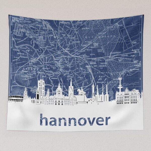 Item preview, hannover skyline designed and sold by BekimART.