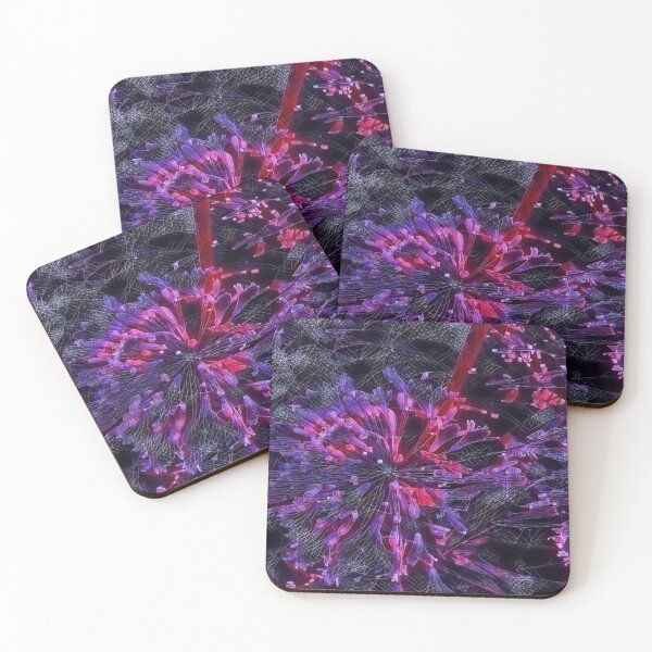 Item preview, Futuristic plant flower purple designed and sold by By-Moi.