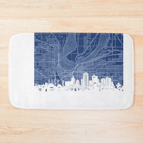 Item preview, kansas city skyline designed and sold by BekimART.
