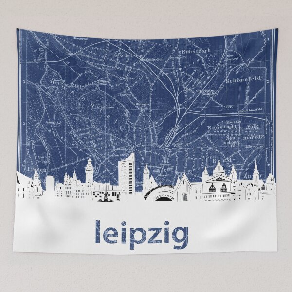 Item preview, leipzig skyline designed and sold by BekimART.