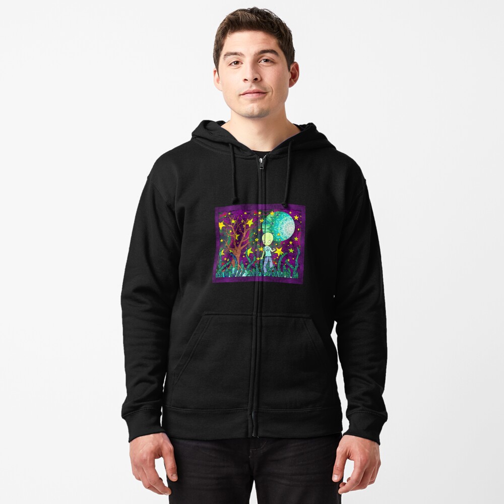 Item preview, Zipped Hoodie designed and sold by MagickMama.