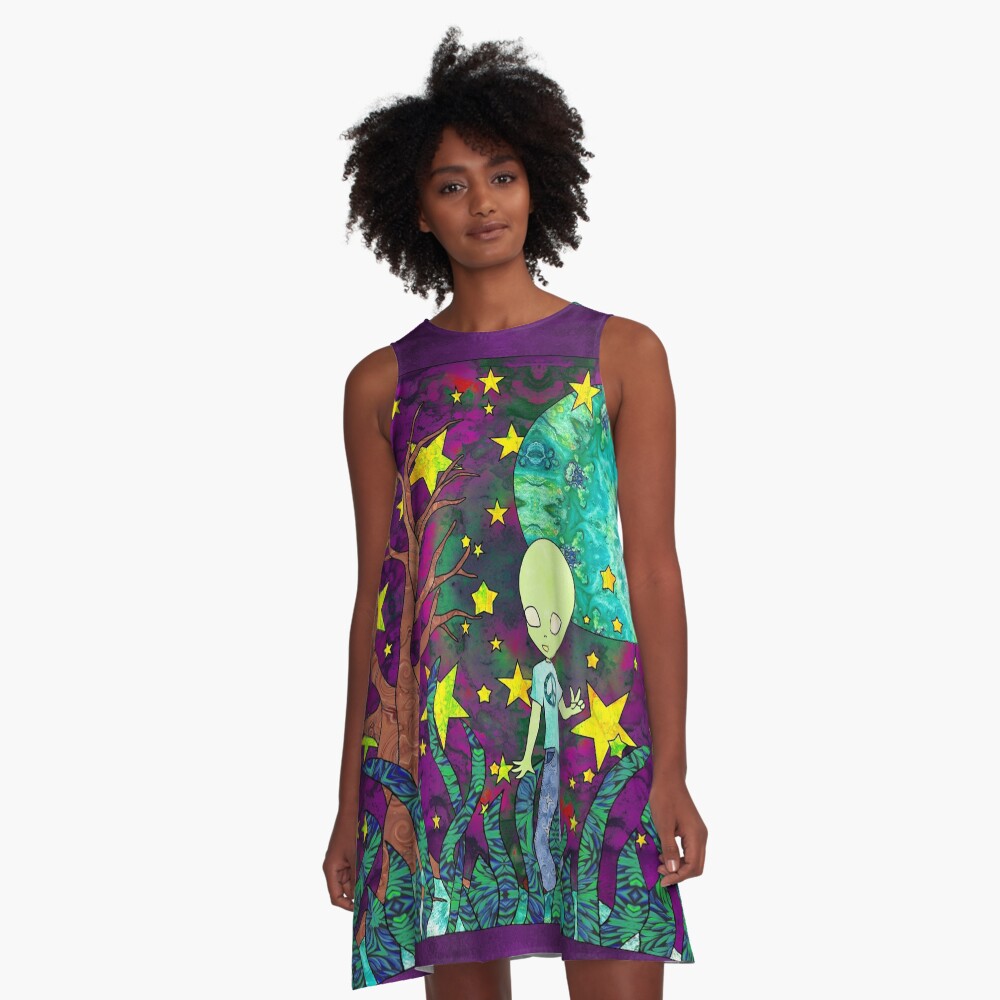 Item preview, A-Line Dress designed and sold by MagickMama.