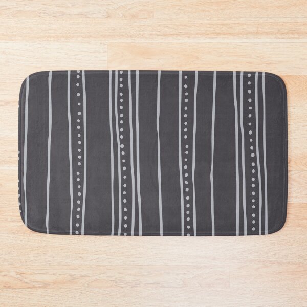 Item preview, Gray Mudcloth Lines designed and sold by inkblotcreative.