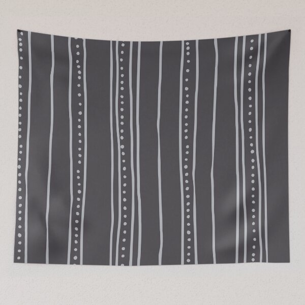 Item preview, Gray Mudcloth Lines designed and sold by inkblotcreative.