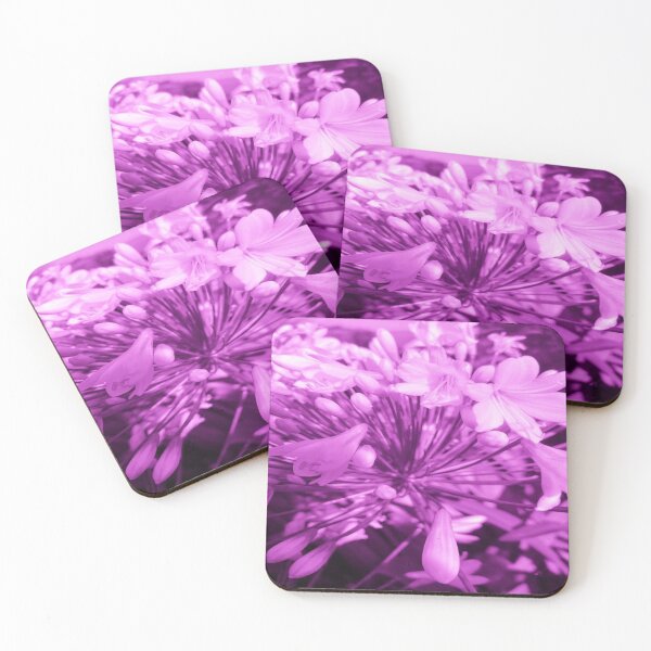 Item preview, pink tinted photo of a plant in bloom designed and sold by By-Moi.