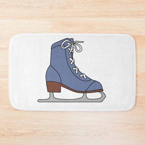 Item preview, Vintage Blue Ice Skate designed and sold by elmma design.